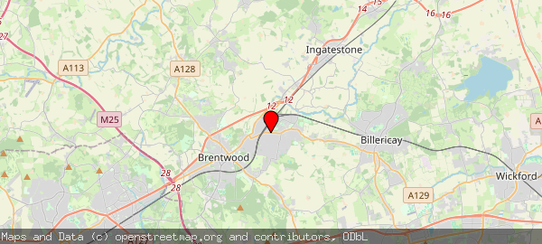 Rayleigh Rd, Hutton, Brentwood CM13 1BD, UK