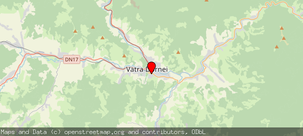 Strada Unirii 58, Vatra Dornei 725700, România
