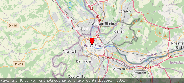 Blumenrain 8, 4001 Basel, Schweiz