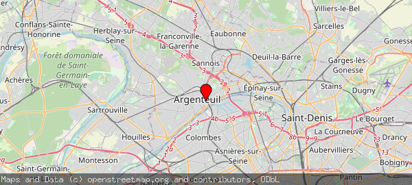1 Pl. Pierre Semard, 95100 Argenteuil, France