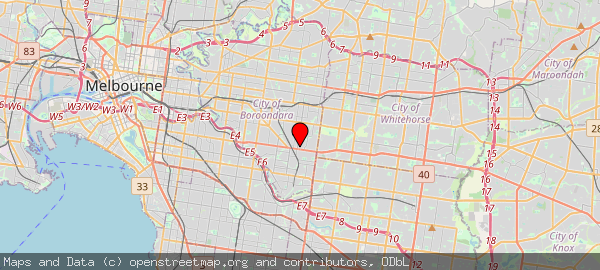 Milverton St, Camberwell VIC 3124, Australia