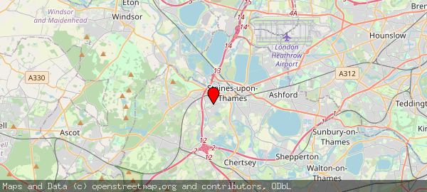 Thorpe Lea Rd, Egham TW20 8AS, UK