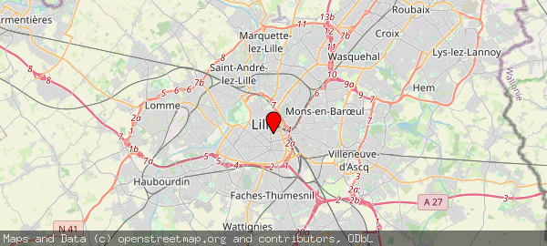 Rue Saint-Sauveur, 59800 Lille, France