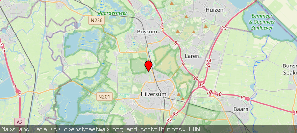 Witte Kruislaan 47, 1217 AM Hilversum, Nederland