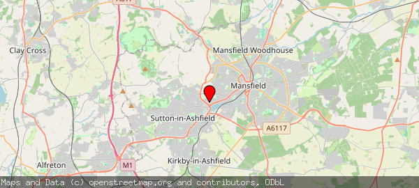 Mansfield Rd, Sutton-in-Ashfield NG17 4JL, UK