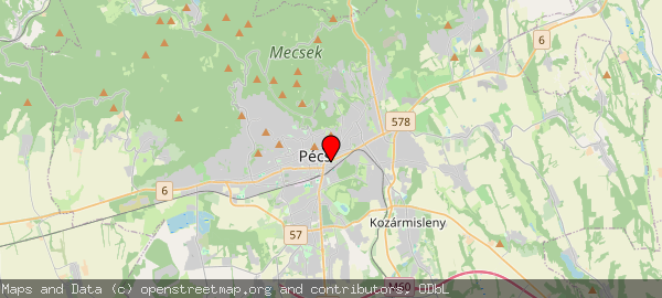 Pécs, Vasvári Pál u. 4, 7622 Magyarország