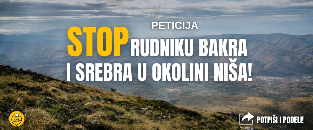 STOP rudniku bakra i srebra u okolini Niša! | Kreni-Promeni