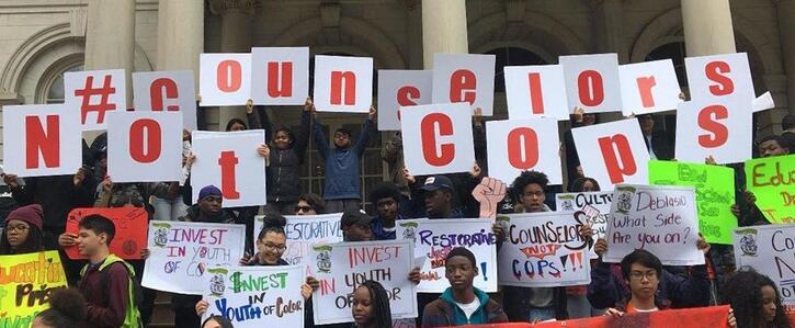 Black & Brown Youth Demand Racial Justice in School Safety Debate |  OrganizeFor