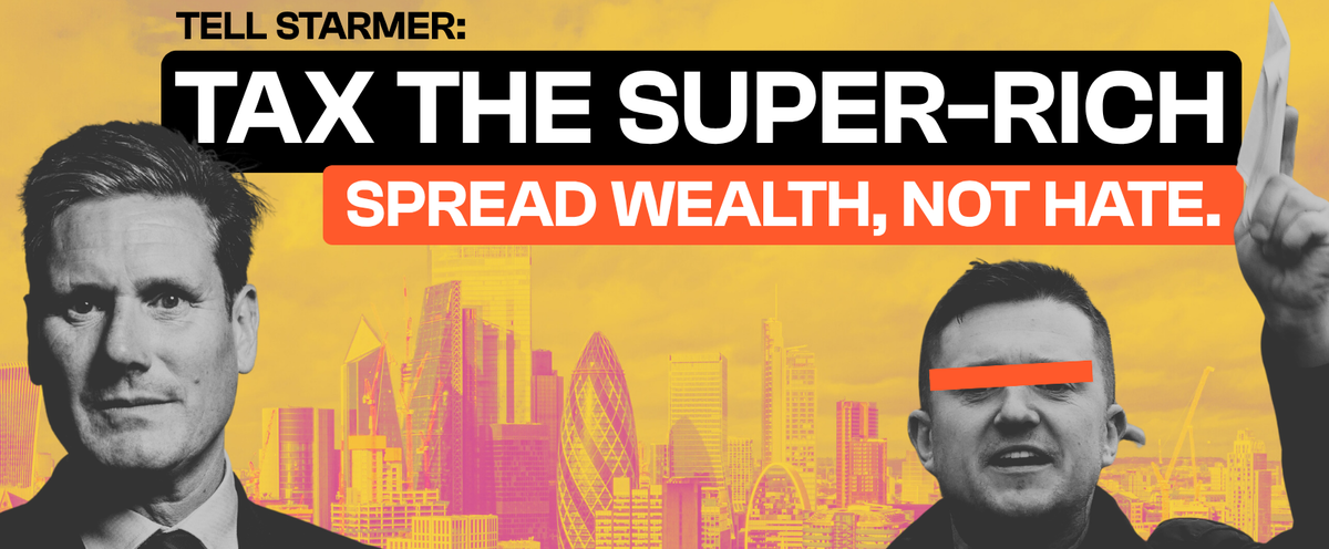 Tax the super-rich: Spread wealth, not hate.