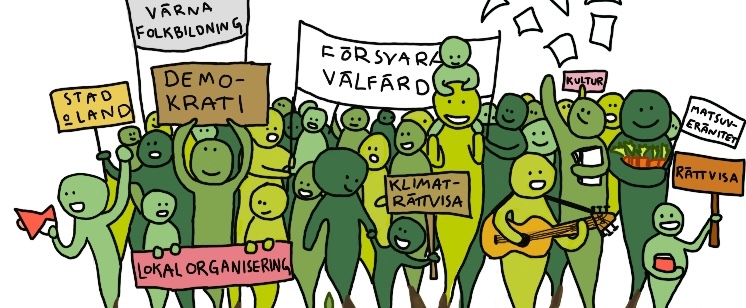 HÖJ RÖSTEN FÖR DEMOKRATI, MILJÖ OCH RÄTTVISA