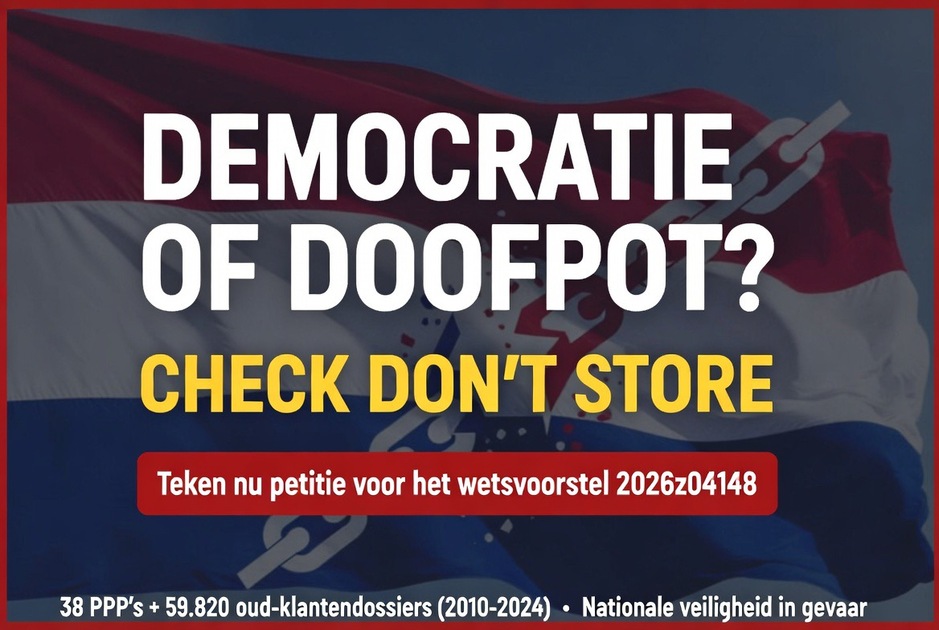 Check Don't Store: Geef burgers de regie over hun ID-data terug (Dossier 2026Z04148)
