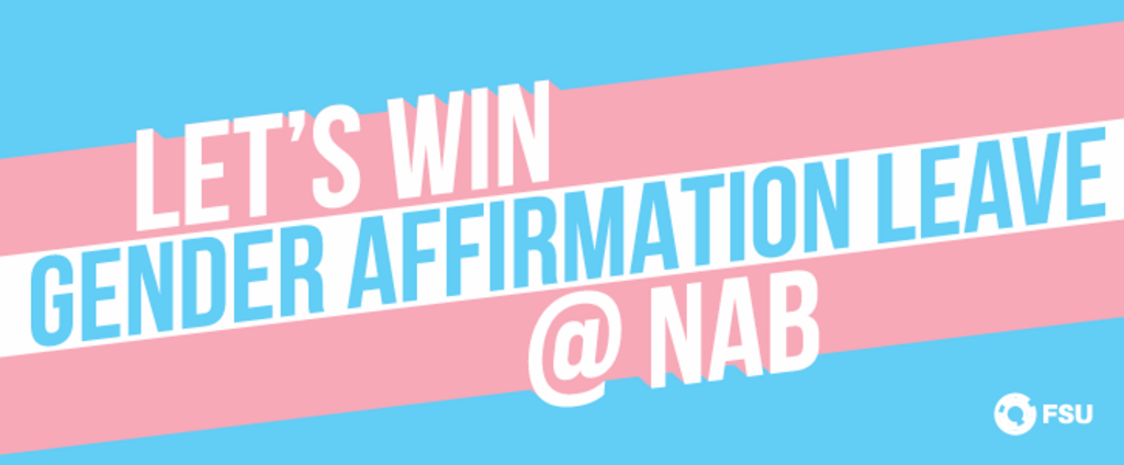 Let S Win Gender Affirmation Leave Nab Megaphone Be Heard At Work