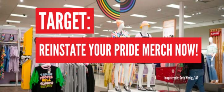 Target: Stop caving to bigots, homophobes, & transphobes and reinstate ...