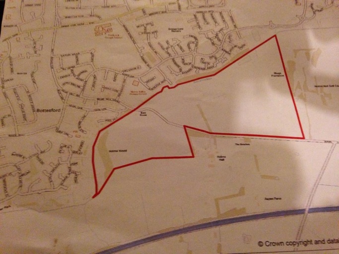 Holme lane housing development 38 Degrees