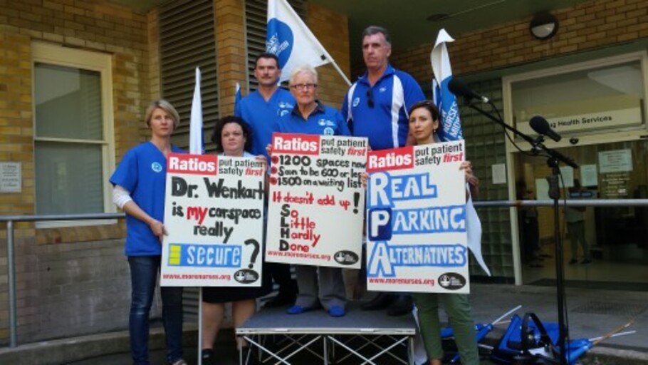 More parking for RPA hospital staff! Unions NSW